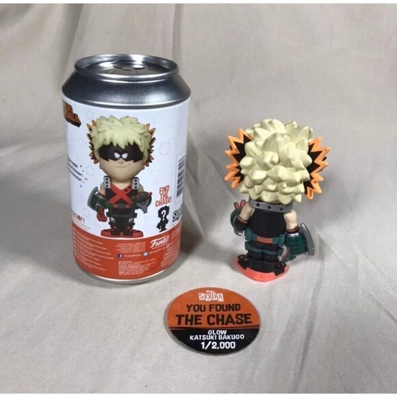 Funko Soda My Hero Academia Katsuki Bakugo Glow Chase - Picture 2 of 3